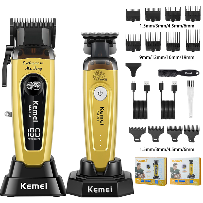 Hair Care Clinic - Машинка для стрижки волос KEMEI, беспроводная