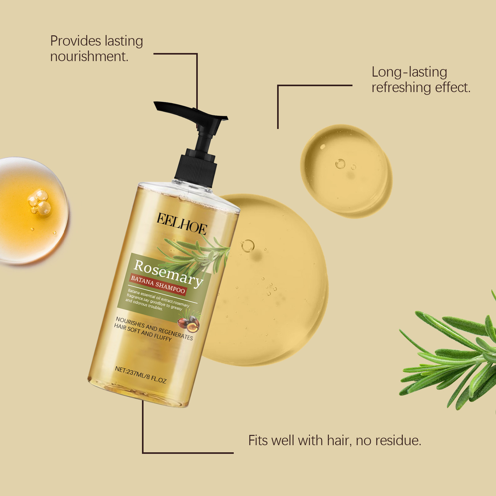 Шампунь с эфирным маслом розма – обзор и цена Rosemary Hair Oil