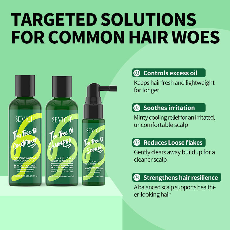 Шампунь с эссенцией чайного де – обзор и цена Hair Care Set