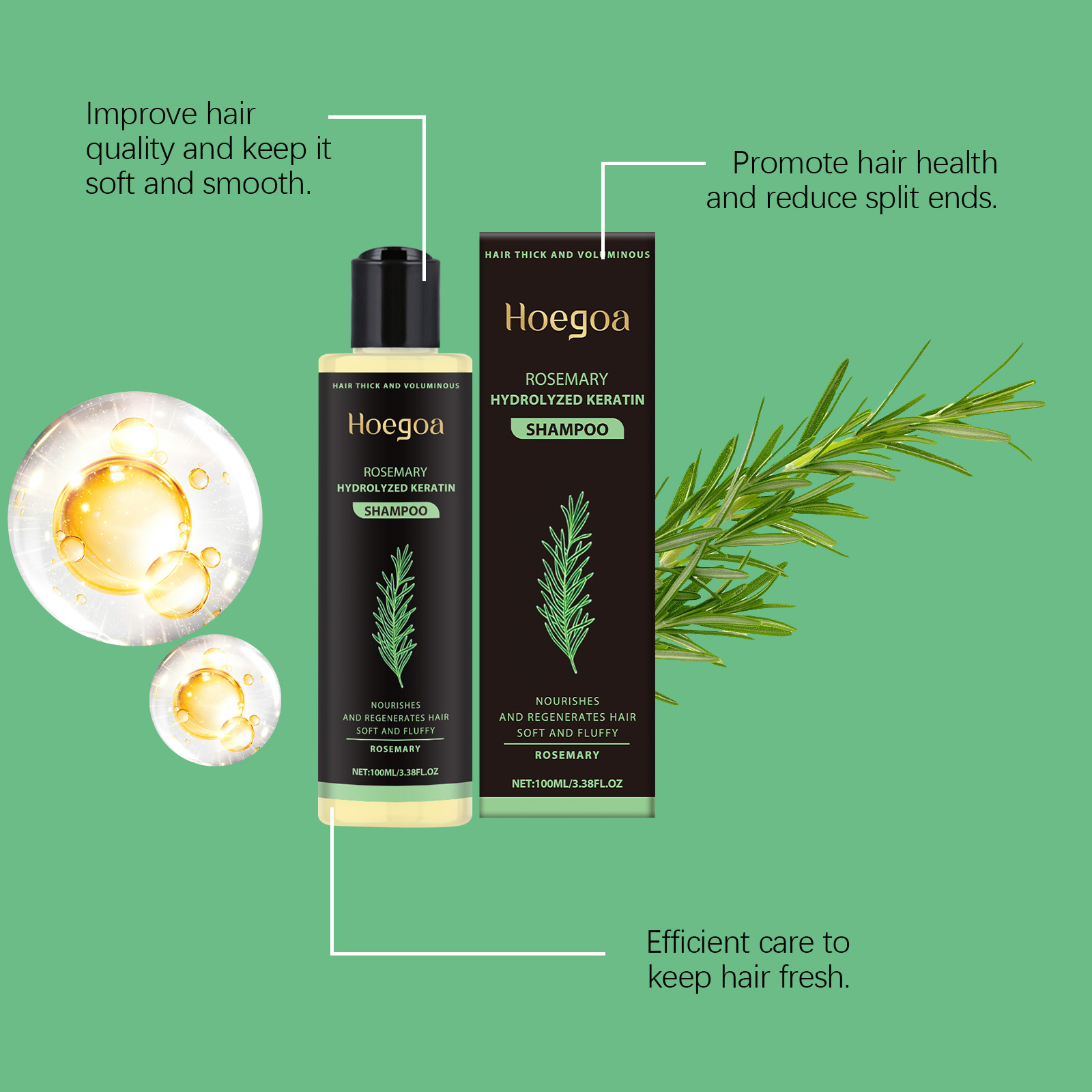 Шампунь для волос с розмарином – обзор и цена Rosemary Hair Oil